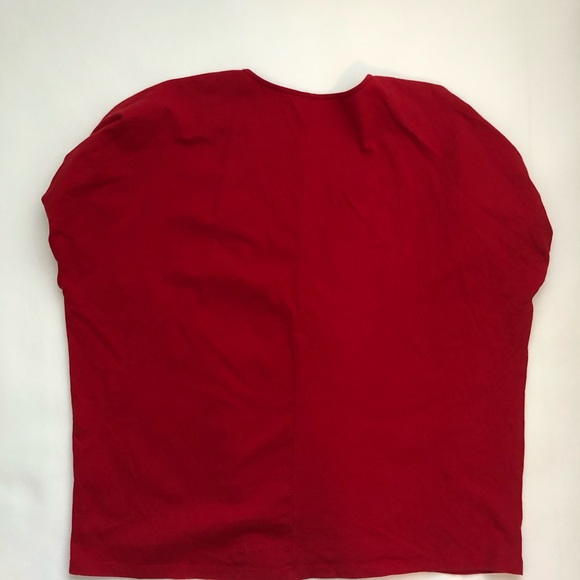 ZARA  Red Rouges Short Sleeve Tee - Picture 3 of 4